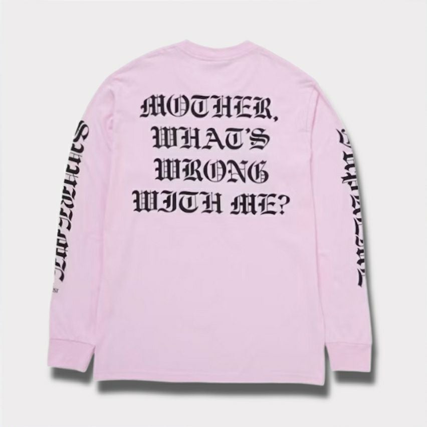 Supreme シュプリーム 2025AW The Exorcist Mother L/S Tee　エクソシスト マザー ロングスリーブTシャツ　ライトピンク1