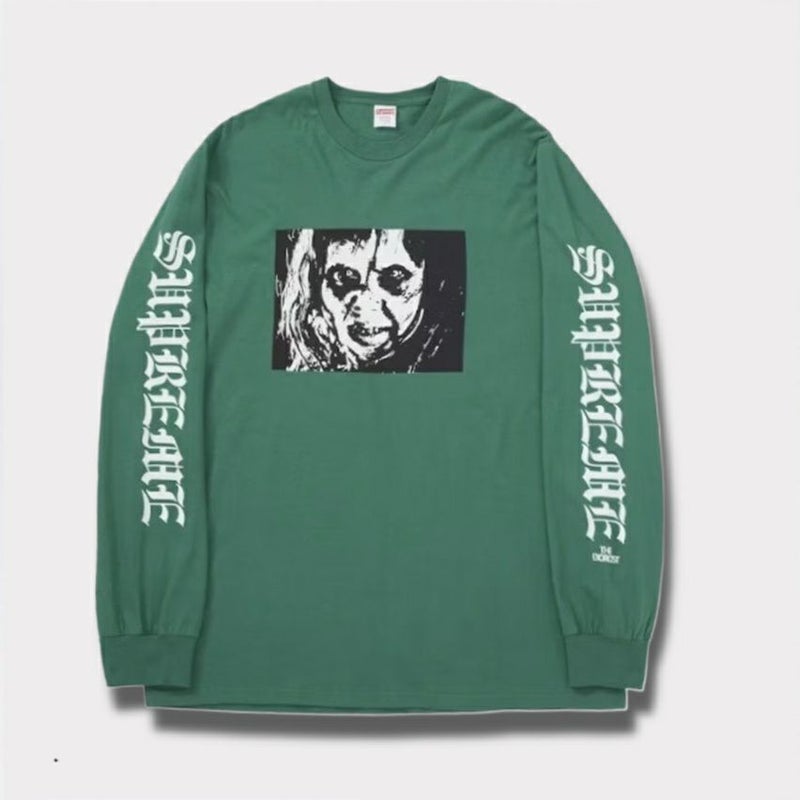 Supreme シュプリーム 2025AW The Exorcist Mother L/S Tee　エクソシスト マザー ロングスリーブTシャツ　ライトパイン
