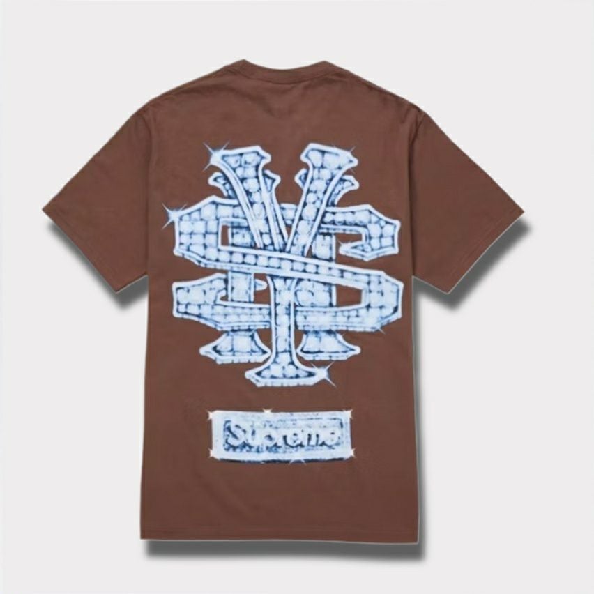 Supreme シュプリーム 2025AW Snowman Tee スノーマン Tシャツ ブラウン1