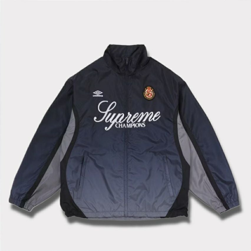 SUPREME ブラック ナイロンジャケット シュプリーム SUPREME 