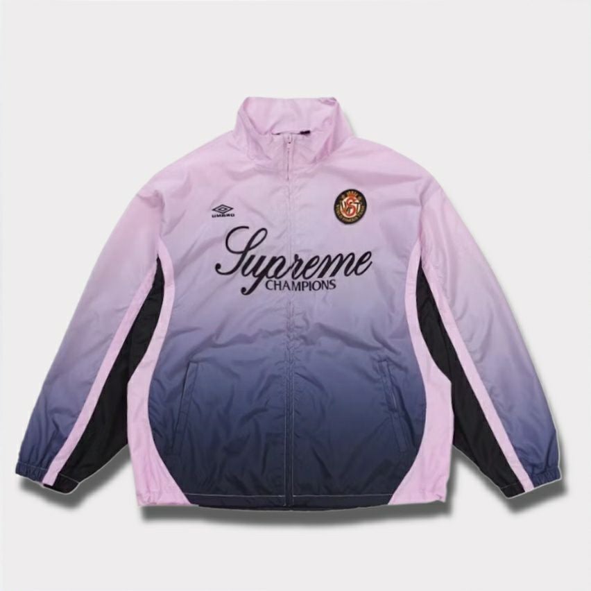 Supreme シュプリーム 2025AW Umbro Gradient Track Jacket アンブロ グラデーション トラック ジャケット ピンク