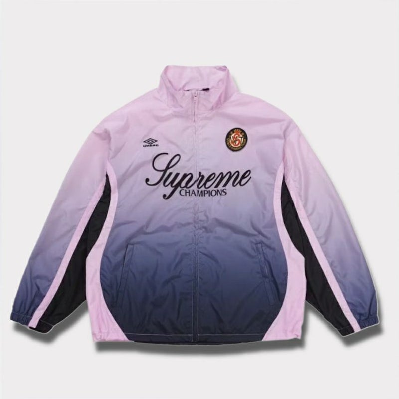 Supreme シュプリーム 2025AW Umbro Gradient Track Jacket アンブロ グラデーション トラック ジャケット ピンク
