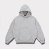 Supreme シュプリーム 2025AW Satin Applique Hooded Sweatshirt サテン アップリケ フーディー パーカー　ヘザーグレー1