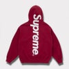 Supreme シュプリーム 2025AW Satin Applique Hooded Sweatshirt サテン アップリケ フーディー パーカー　ダークレッド