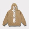 Supreme シュプリーム 2025AW Satin Applique Hooded Sweatshirt サテン アップリケ フーディー パーカー　ダークタン