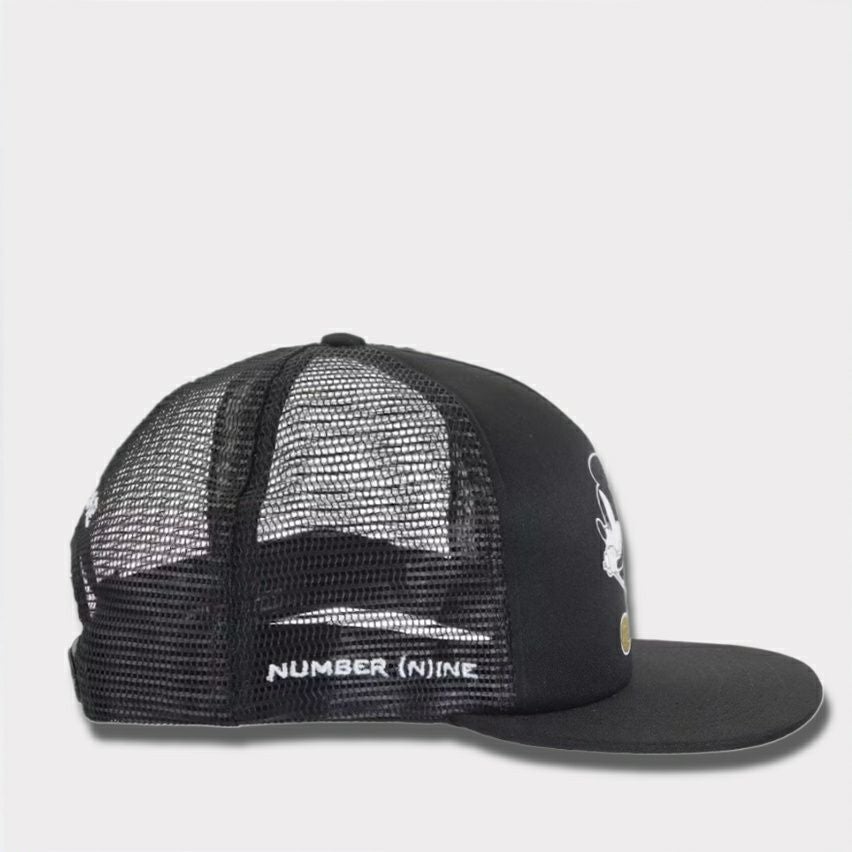 Supreme シュプリーム 2025AW Number (N)ine x Mickey Mouse Mesh Back 5-Panel ナンバーナイン x ミッキーマウス メッシュ バック 5 パネルキャップ　ブラック2
