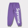 Supreme シュプリーム 2025AW Satin Applique Sweatpant サテン アップリケ スウェットパンツ バイオレット