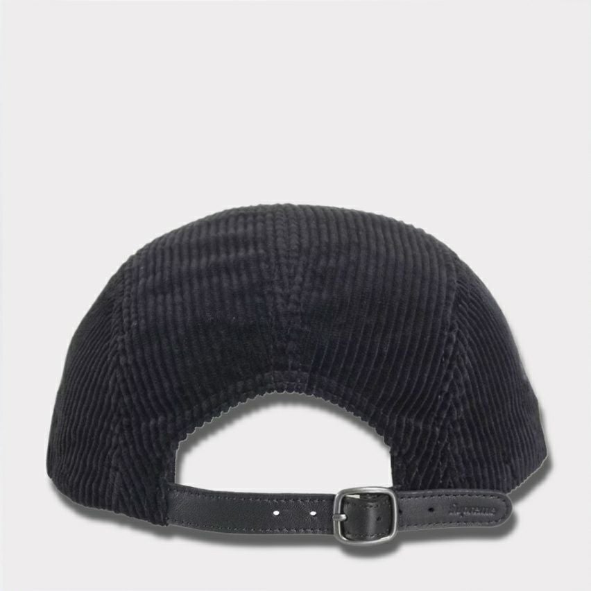 Supreme シュプリーム 2025AW Corduroy Camp Cap コーデュロイキャンプキャップ ブラック1