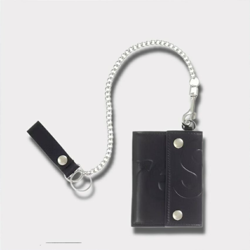Supreme シュプリーム 2025AW Leather Chain Wallet レザーチェーンウォレット ブラック