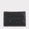  Supreme シュプリーム 2025AW Leather Zip Card Holder レザージップカードホルダー ブラック