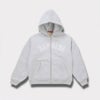 Supreme シュプリーム 2025AW Arc Thermal Lined Zip Up Hooded Sweatshirt　アーク サーマル ラインド ジップ アップ フード パーカー アッシュグレー