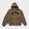 Supreme シュプリーム 2025AW Arc Thermal Lined Zip Up Hooded Sweatshirt　アーク サーマル ラインド ジップ アップ フード パーカー ダスティーブラウン