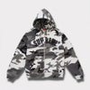 Supreme シュプリーム 2025AW Arc Thermal Lined Zip Up Hooded Sweatshirt　アーク サーマル ラインド ジップ アップ フード パーカー スノー カモ