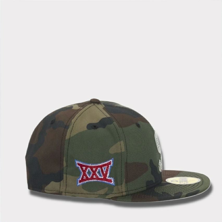 Supreme シュプリーム 2025AW Swarovski S Logo New Era Capスワロフスキー S ロゴ ニューエラキャップ ウッドランドカモ2