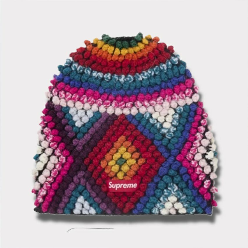 Supreme テクスチャードニットビーニー マルチカラー Supreme シュプリーム 2025AW Textured Knit Beanie テクスチャード