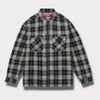 Supreme シュプリーム 2025AW Thermal Lined Zip Up Flannel Shirt サーマル ラインド ジップ アップ フランネル シャツ ブラック