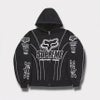 Supreme シュプリーム 2025AW Fox Racing Zip Up Hooded Sweatshirt　フォックスレーシング ジップ アップ フード パーカー ブラック