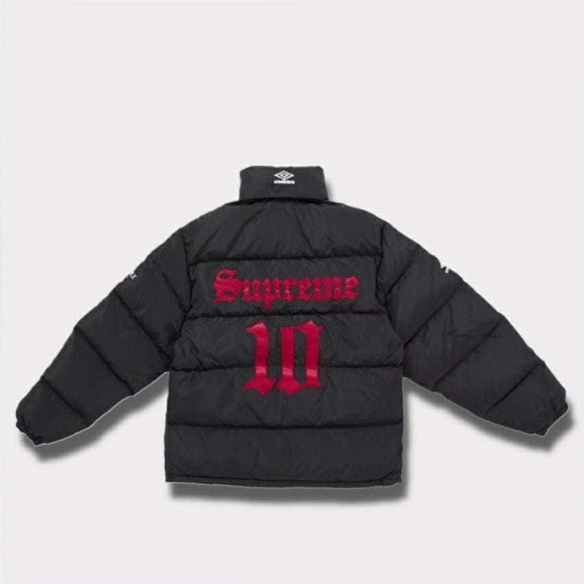 Supreme シュプリーム 2025AW Umbro Down Puffer Jacket アンブロ ダウン パファー ジャケット ブラック1