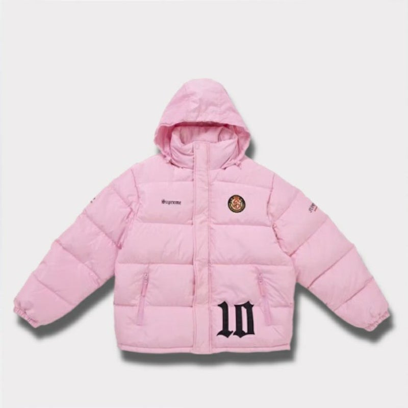  Supreme シュプリーム 2025AW Umbro Down Puffer Jacket アンブロ ダウン パファー ジャケット ピンク