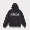 Supreme シュプリーム 2025AW Stars Studded Hooded Sweatshirt スター スタッズ フード パーカー ブラック