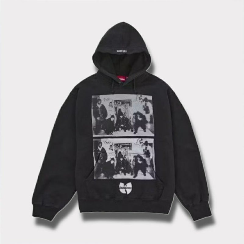  Supreme シュプリーム 2025AW Wu-Tang Clan Hooded Sweatshirt ウータンクラン フード パーカー　ブラック