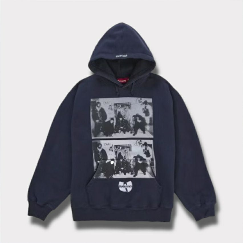 Supreme シュプリーム 2025AW Wu-Tang Clan Hooded Sweatshirt ウータンクラン フード パーカー　ネイビー