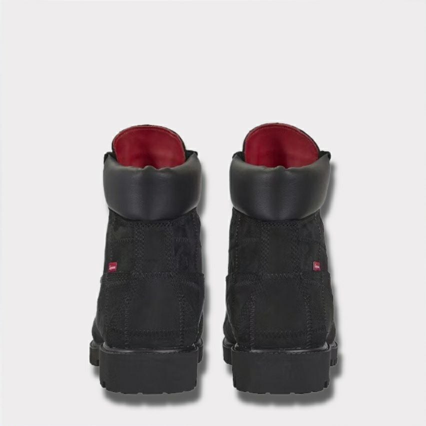 Supreme 2025AW Timberland Patchwork 6 Inch Premium Boot ティンバーランド パッチワーク 6インチ プレミアムブーツ ブラック1