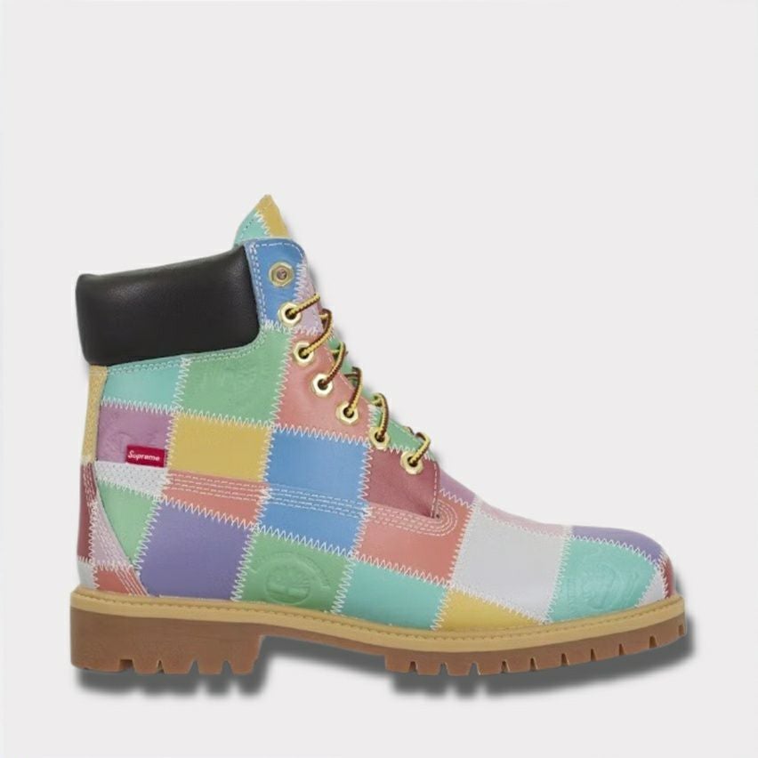 Timberland　パッチワーク　限定 Supreme 2025AW Timberland Patchwork 6 Inch Premium Boot