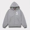 Supreme シュプリーム 2025AW S Logo Zip Up Hooded Sweatshirt Sロゴ ジップアップ フードパーカー ヘザーグレー