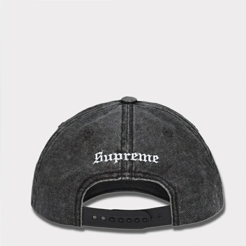 Supreme シュプリーム 2025AW　Jesus 5-Panel Cap ジーザス 5パネル キャップ ブラック2