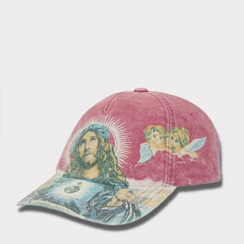  Supreme シュプリーム 2025AW Jesus 5-Panel Cap ジーザス 5パネル キャップ ライトレッド