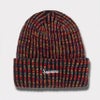Supreme シュプリーム 2025AW Rainbow Loose Gauge Beanie レインボー ルーズゲージ ビーニー ブラック