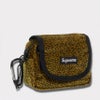  Supreme シュプリーム 2025AW Velvet Mini Pouch ベルベット ミニポーチ 　タンレオパード1