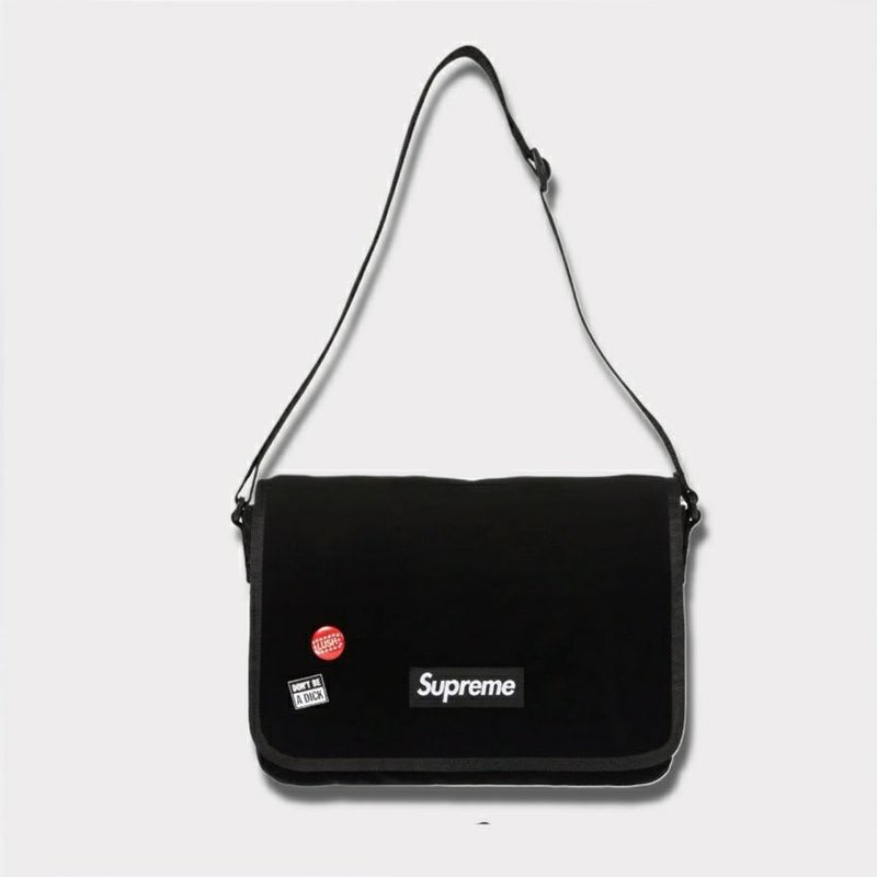 Supreme シュプリーム 2025AW Velvet Small Messenger Bag ベルベット スモール メッセンジャーバッグ ブラック