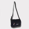 Supreme シュプリーム 2025AW Velvet Small Messenger Bag ベルベット スモール メッセンジャーバッグ ブラック1