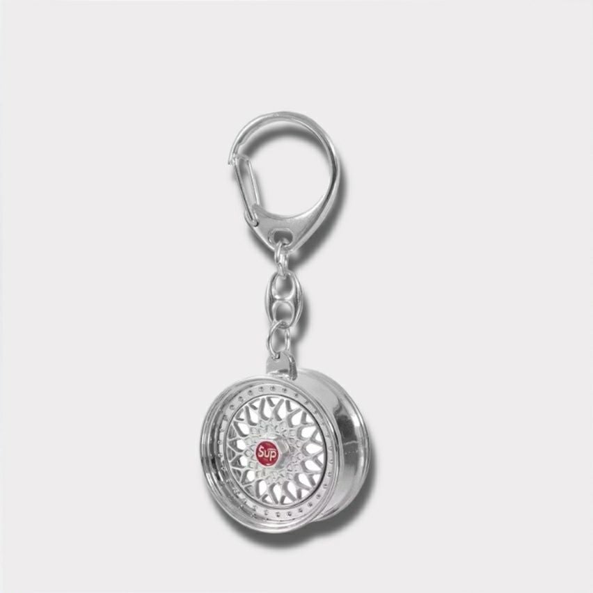 Supreme シュプリーム 2025AW BBS RS Rim Keychain BBS RS リム キーチェーン シルバー