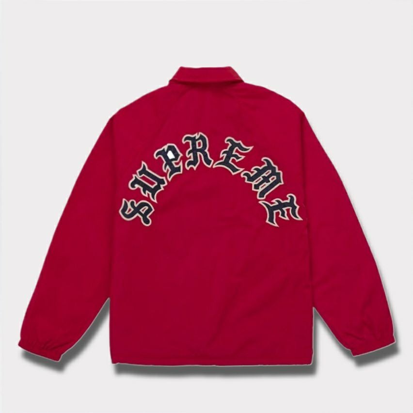 Supreme シュプリーム 2025AW Old English Arc Coaches Jacket
