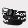 Supreme シュプリーム 2025AW Repeat Leather Belt リピート レザー ベルト ブラック