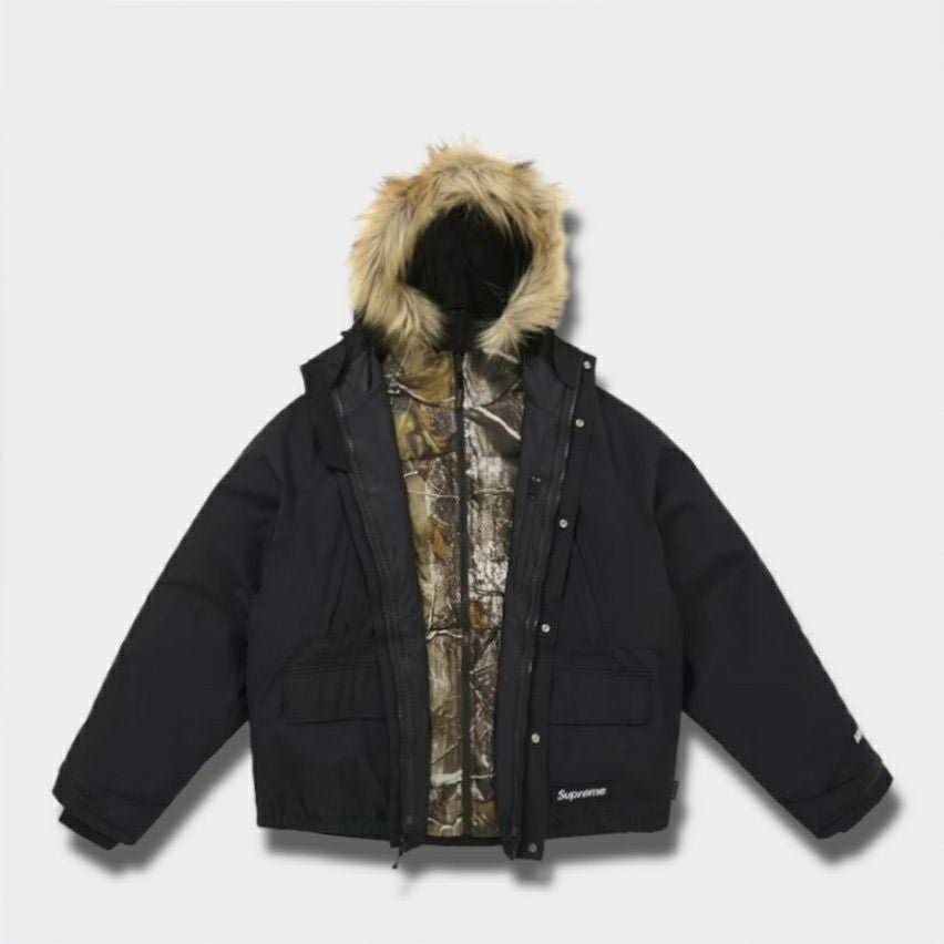 Supreme シュプリーム 2025AW 2-in-1 GORE-TEX Parka + Reversible 700-Fill Down Liner Jacket　2-in-1 ゴアテックス パーカー + リバーシブル 700 フィルダウン ライナー ジャケット　ブラック3