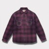  Supreme シュプリーム 2025AW True Religion Quilted Lined Plaid Flannel Shirt トゥルーリリジョン キルティング ラインド チェック フランネル シャツ　パープル