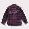  Supreme シュプリーム 2025AW True Religion Quilted Lined Plaid Flannel Shirt トゥルーリリジョン キルティング ラインド チェック フランネル シャツ　パープル1