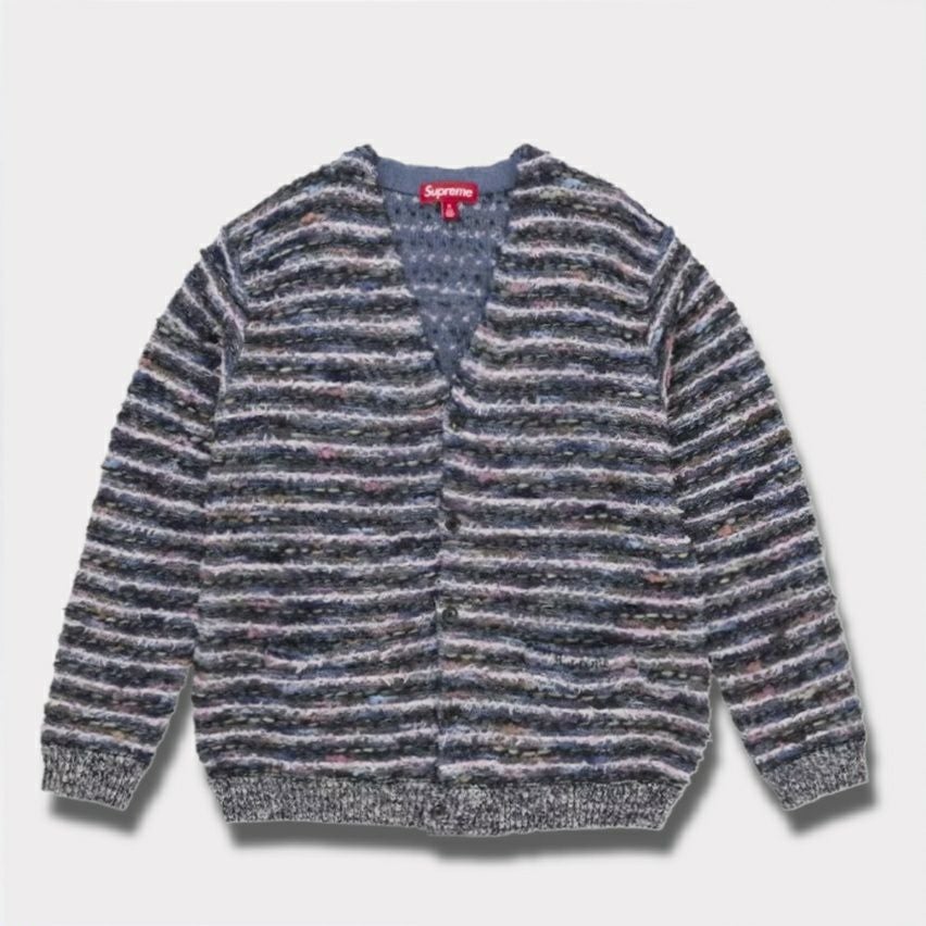 Supreme シュプリーム 2025AW Textured Cardigan テクスチャード カーディガン ネイビー