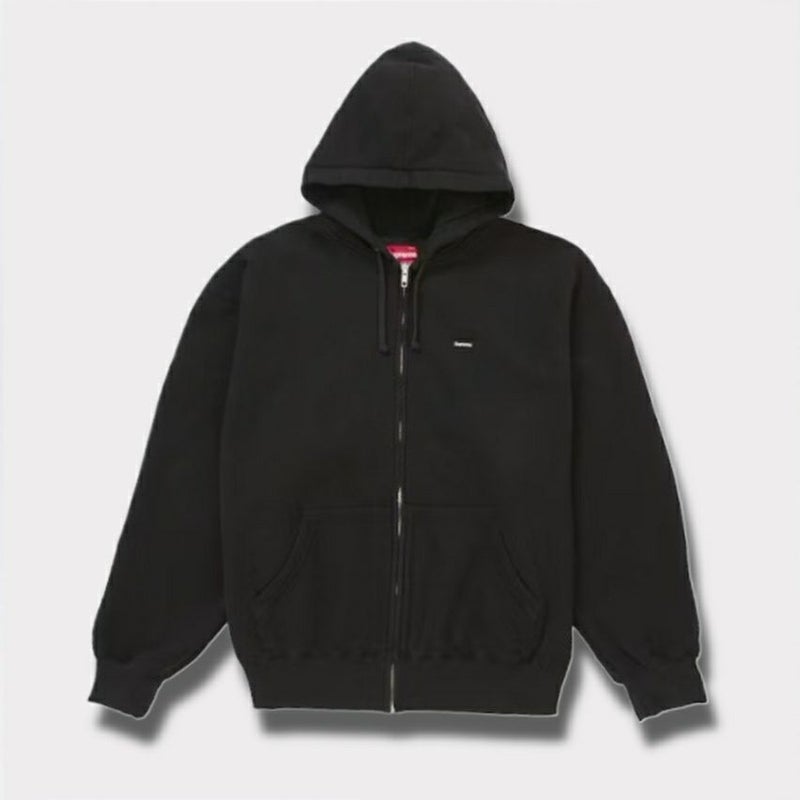 Supreme シュプリーム 2025AW Small Box Zip Up Hooded Sweatshirt　スモール ボックス ジップ アップ フード パーカー ブラック