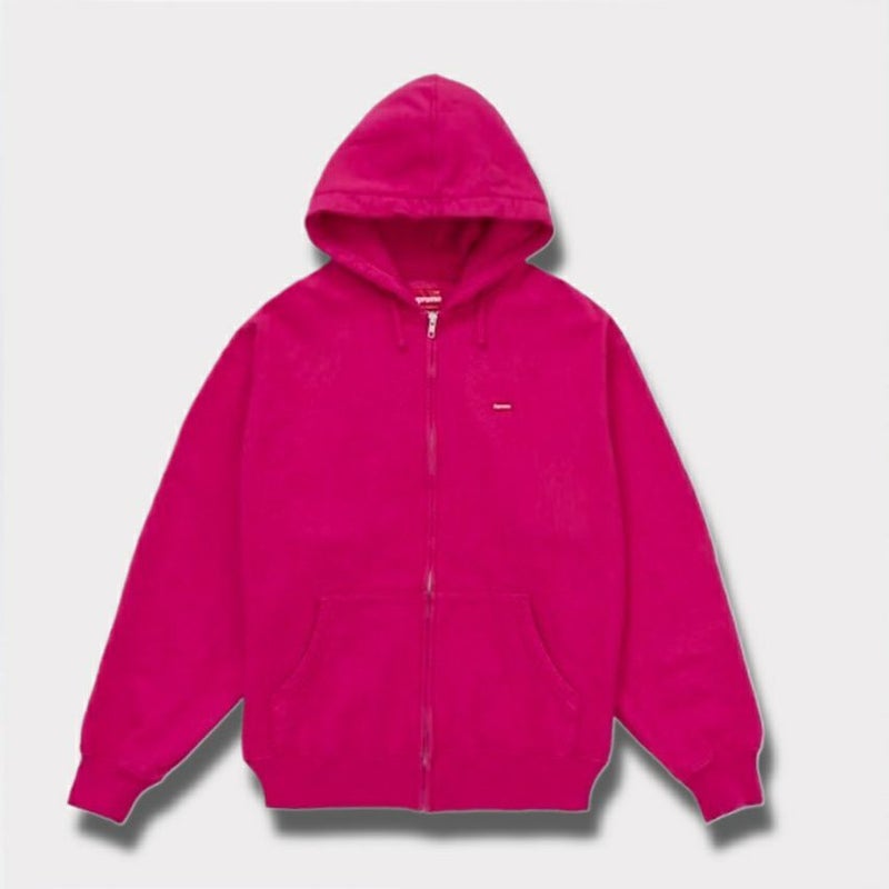  Supreme シュプリーム 2025AW Small Box Zip Up Hooded Sweatshirt　スモール ボックス ジップ アップ フード パーカー フーシャ