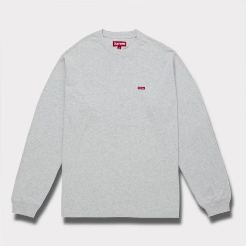 Supreme シュプリーム 2025AW Small Box L/S Tee スモール ボックス ロングスリーブ Tシャツ アッシュグレー