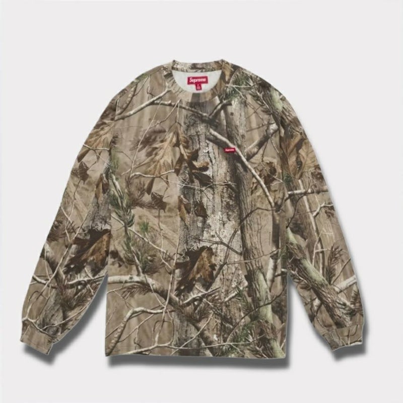 Supreme シュプリーム 2025AW Small Box L/S Tee スモール ボックス ロングスリーブ Tシャツ リアルツリーAPカモ