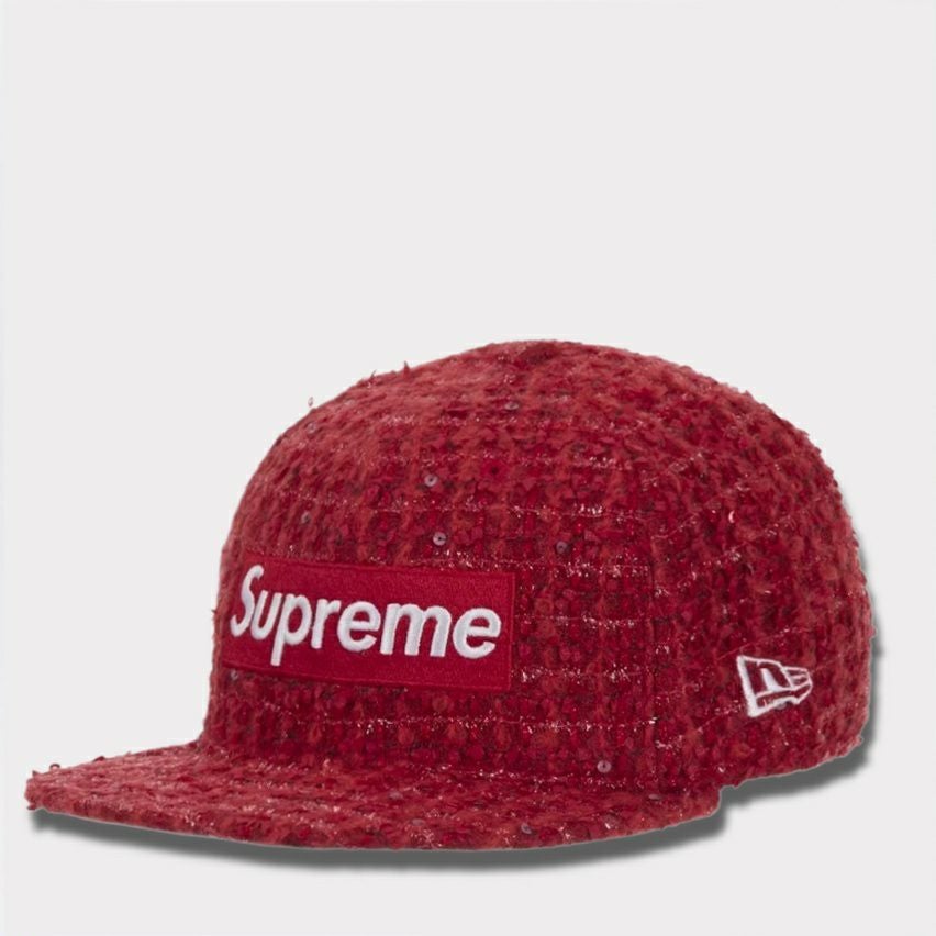 Supreme シュプリーム 2025AW Boucle Box Logo New Era Cap ブークレ ボックス ロゴ ニューエラキャップ レッド