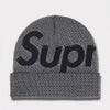 Supreme シュプリーム 2025AW Studded Knockout Big Logo Beanie スタッズ ノックアウト ビッグ ロゴ ビーニー ブラック