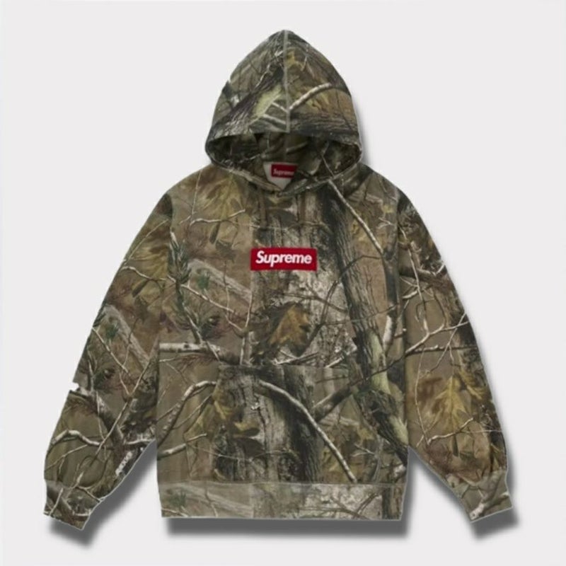 Supreme シュプリーム 2025AW Box Logo Hooded Sweatshirt ボックスロゴフードパーカー リアルツリーAPカモ