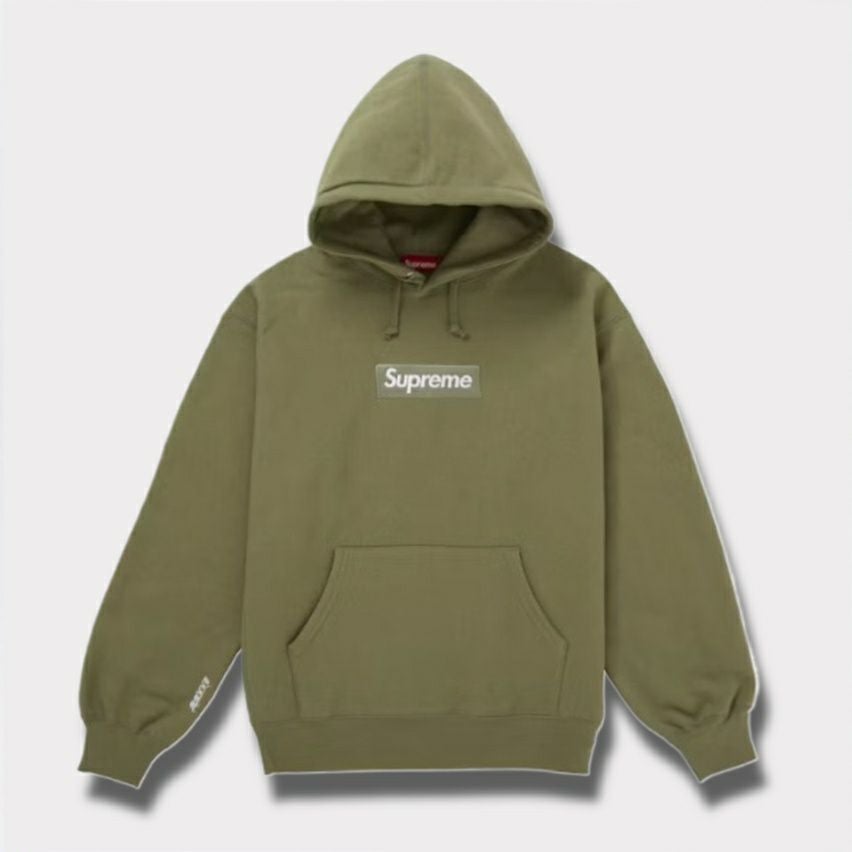 O*A様 Supreme オリーブ クロスボックスロゴ SUPREME シュプリーム 20AW Cross Box Logo Hooded Sweatshirt クロス